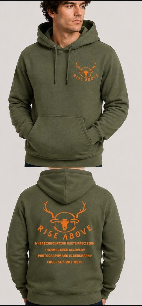 Rise Above Hooded Sweatshirt