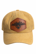 Distressed Mustard Hat