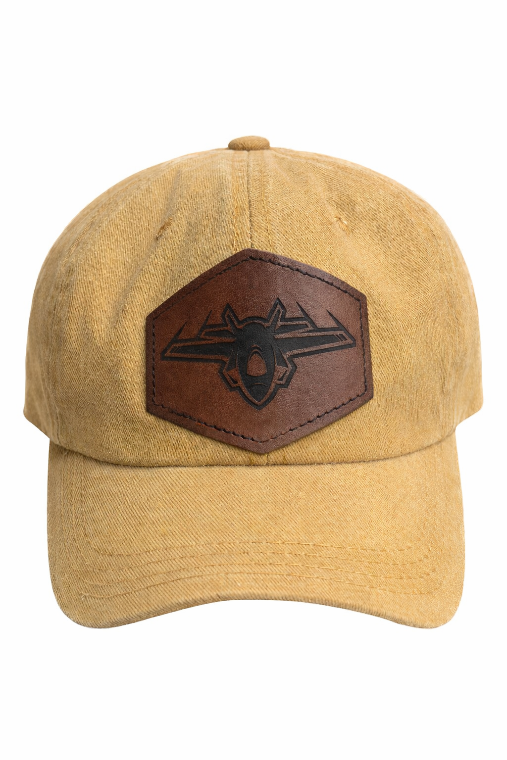 Distressed Mustard Hat