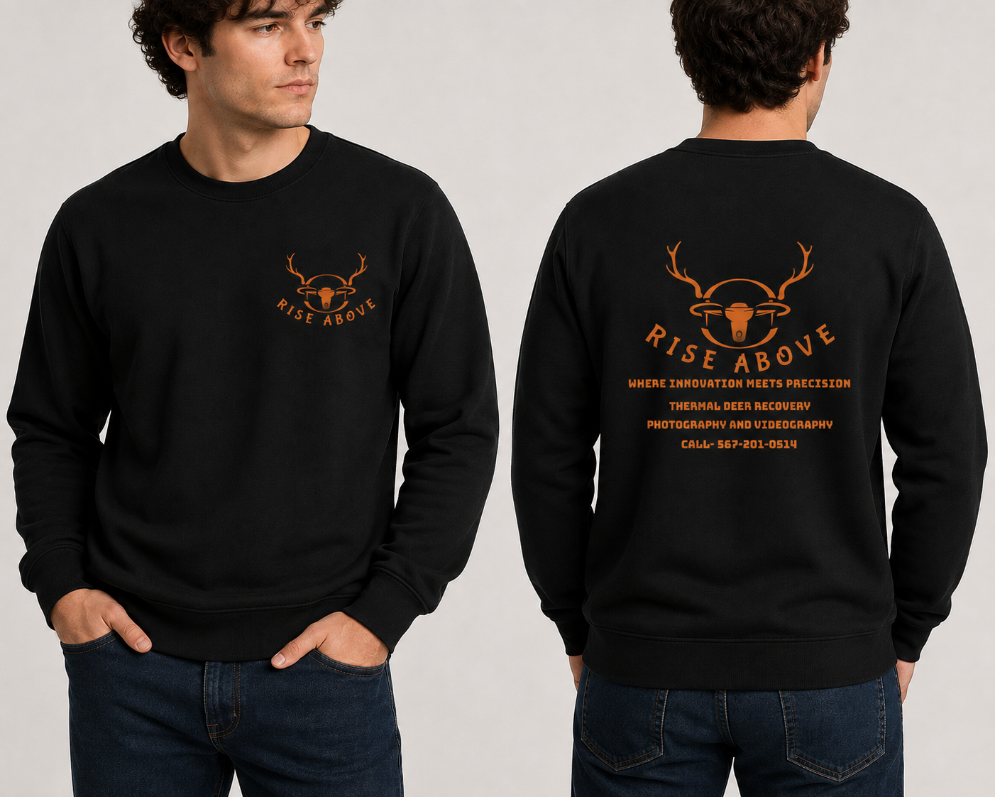 Rise Above Crewneck Sweatshirt