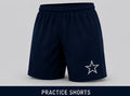 Fremont Cowboys practice shorts