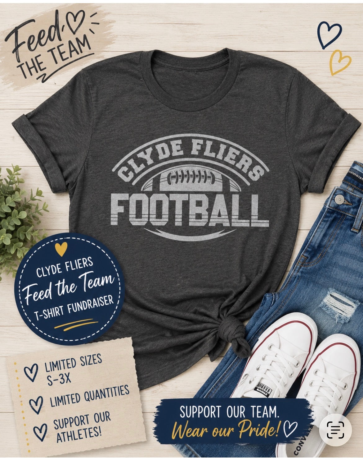 Feed The Team T-Shirts