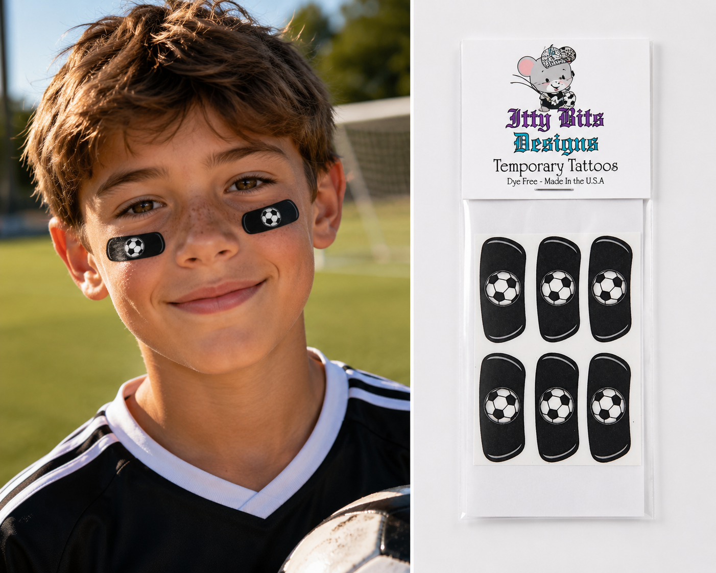 Soccer Eye Tattoos